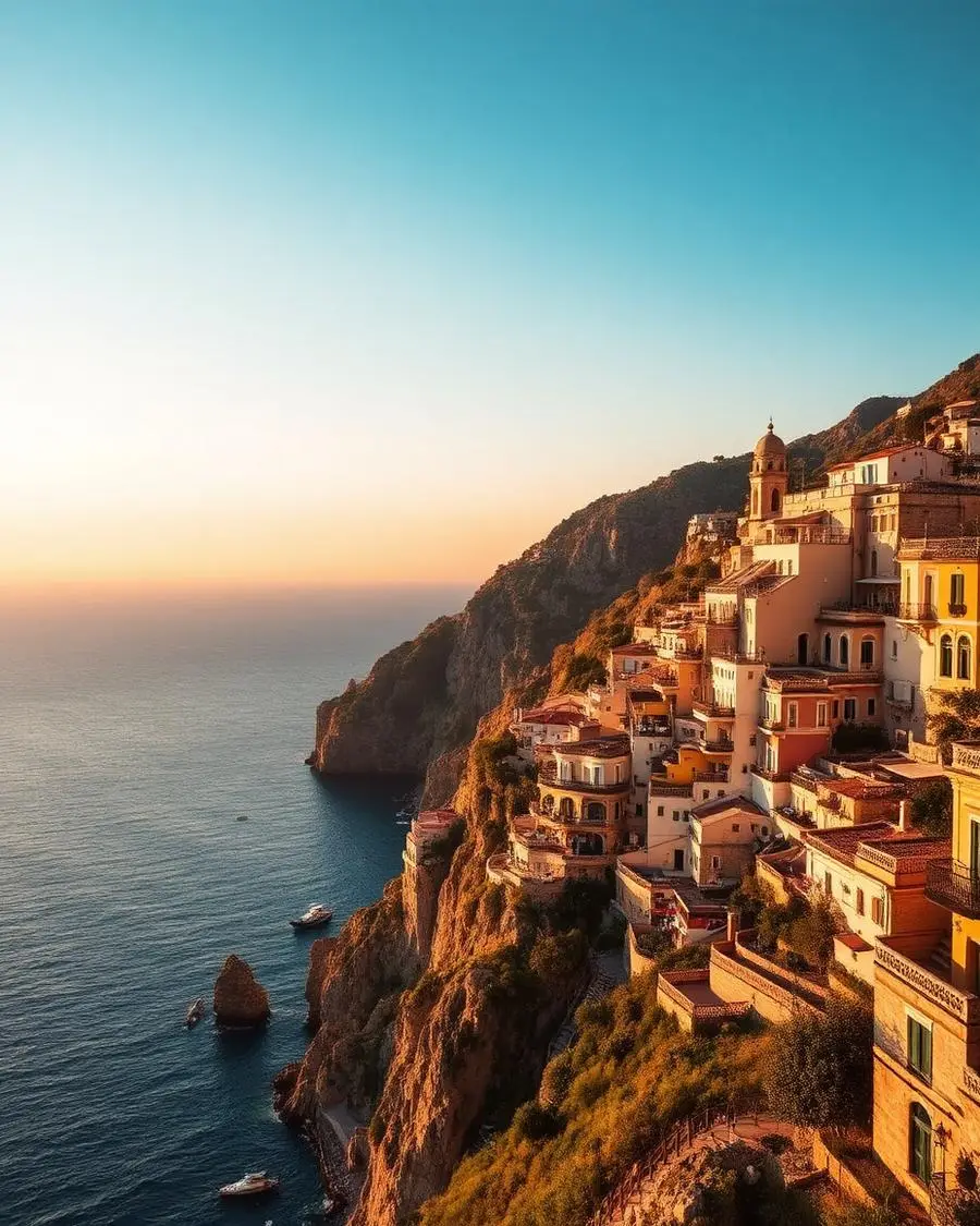 Location di destinazione sulla costiera